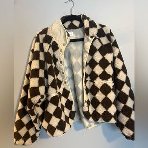 BetterMe Cozy Checkered Jacket